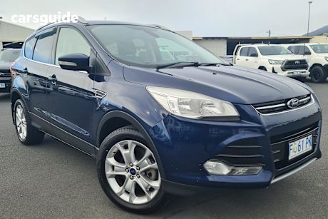 Blue 2013 Ford Kuga SUV TREND 4X4