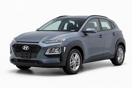 Blue 2020 Hyundai Kona Wagon Go (Fwd)
