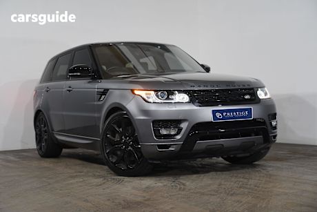 Grey 2015 Land Rover Range Rover Sport Wagon Sdv8 Hse Dynamic