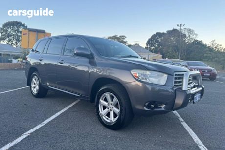 Grey 2010 Toyota Kluger Wagon Altitude (Fwd) 7 Seat
