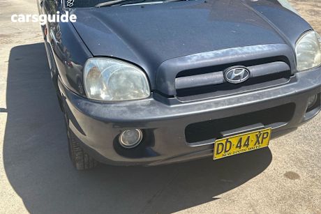 Black 2005 Hyundai Santa FE Wagon (4X4)