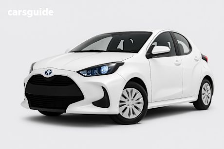 White 2022 Toyota Yaris Hatch ASCENT SPORT F