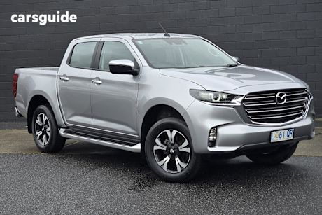 Silver 2023 Mazda BT-50 Ute Tray XTR 4X4
