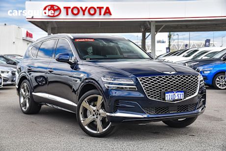 Blue 2021 Genesis GV80 Wagon 3.5T Awd 7 Seat
