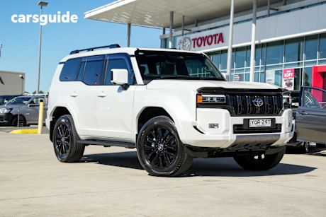 White 2024 Toyota Landcruiser Prado Wagon Kakadu