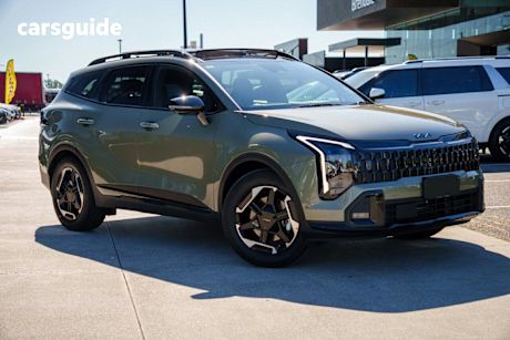 Green 2025 Kia Sportage Wagon Gt-Line Hev (Fwd)