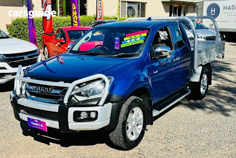Blue 2018 Isuzu D-MAX Ute Tray LS-U 4X4
