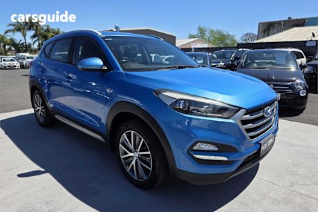 Blue 2016 Hyundai Tucson SUV ACTIVE X F