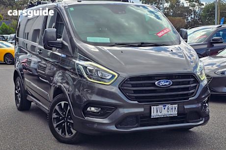 Grey 2019 Ford Transit Custom Commercial 320S SPORT F