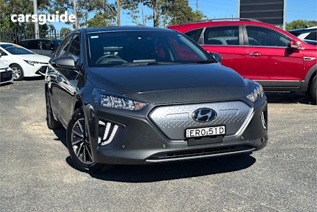 Grey 2021 Hyundai Ioniq Hatchback Electric Premium