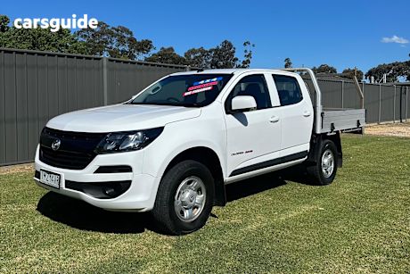 White 2018 Holden Colorado Ute Tray LS R