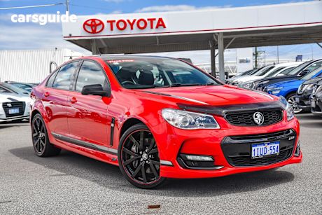 Red 2017 Holden Commodore Sedan Ss-V Redline Motorsport Edt