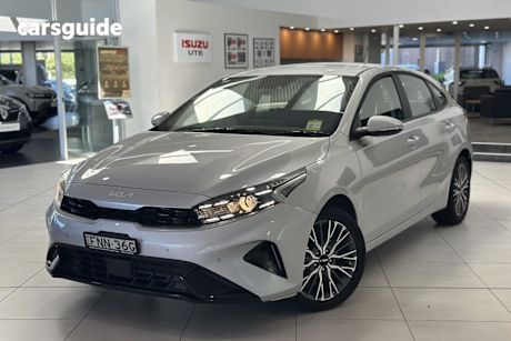 Silver 2024 Kia Cerato Hatchback Sport Safety Pack
