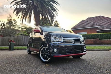 Black 2017 Suzuki Alto OtherCar RS HATCH TURBO AUTO