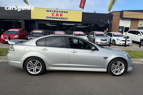 Silver 2007 Holden Commodore Sedan Sv6
