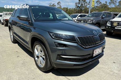 Grey 2018 Skoda Kodiaq Wagon 140 Tdi (4X4)