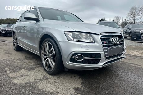 Silver 2014 Audi SQ5 SUV TDI 4WD