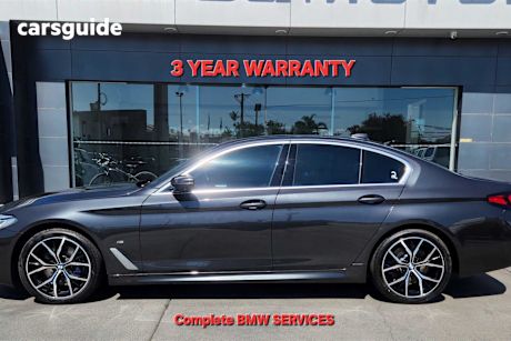 Grey 2022 BMW 530D Sedan M Sport Lci