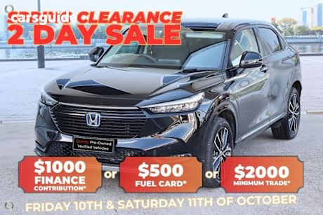 Black 2023 Honda HR-V Wagon E:Hev L