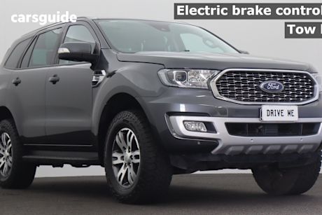 Grey 2021 Ford Everest SUV TREND 4X4