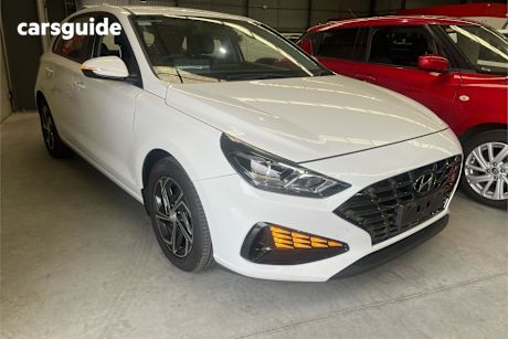 White 2020 Hyundai I30 Hatch PD.V4 F