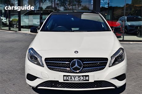 White 2015 Mercedes-Benz A180 Hatchback Be