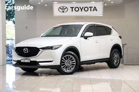 White 2017 Mazda CX-5 SUV MAXX SPORT F