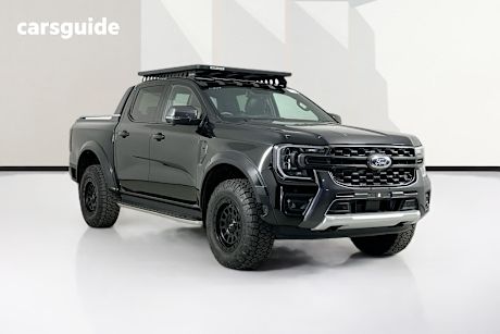 Black 2023 Ford Ranger Double Cab Pick Up Wildtrak 3.0 (4X4)