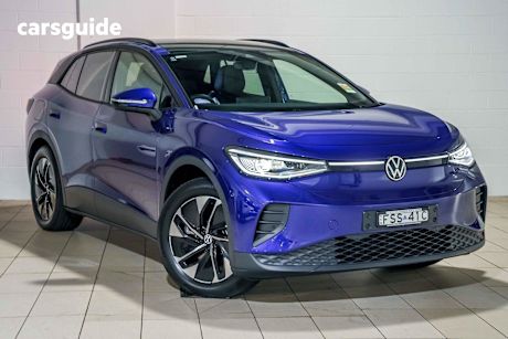 Blue 2025 Volkswagen Id.4 SUV PRO R
