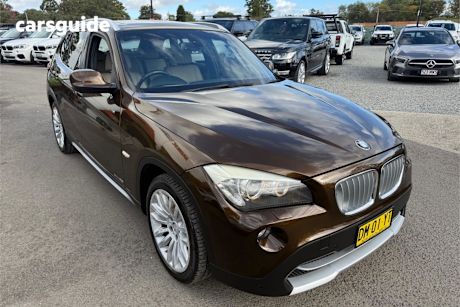 Brown 2010 BMW X1 SUV XDRIVE25I 4WD