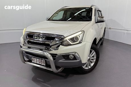 White 2018 Isuzu MU-X SUV LS-T 4X4