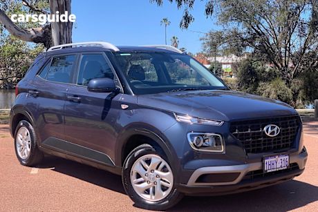 Blue 2021 Hyundai Venue SUV QX.V3 F