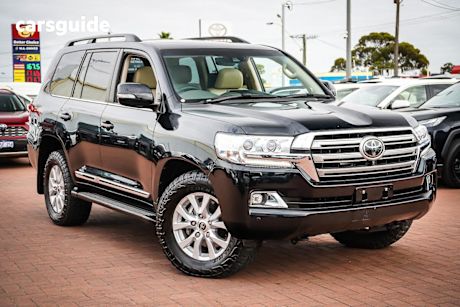 Black 2020 Toyota Landcruiser Wagon Lc200 Sahara (4X4)