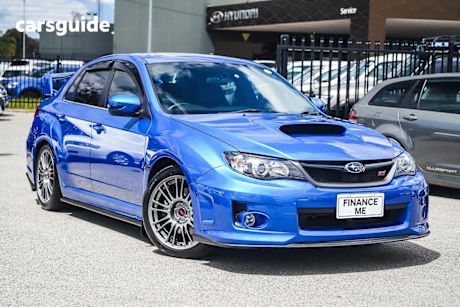 Blue 2013 Subaru Impreza Sedan 2.0I (Awd)