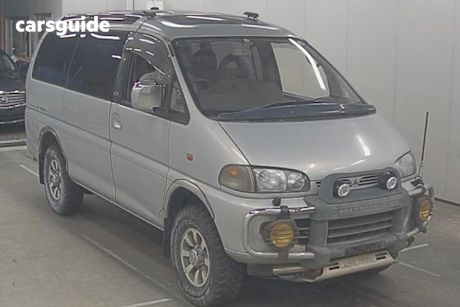 Silver 1995 Mitsubishi Delica SUV 4WD LONG SUPER EXCEED