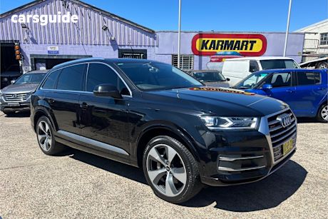 Black 2016 Audi Q7 Wagon 3.0 Tdi Quattro