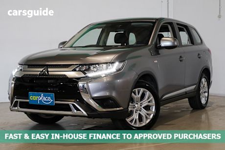 Grey 2021 Mitsubishi Outlander Wagon Es 7 Seat (Awd)