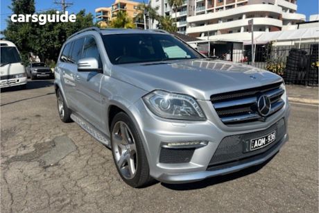 Silver 2013 Mercedes-Benz GL63 Wagon Amg