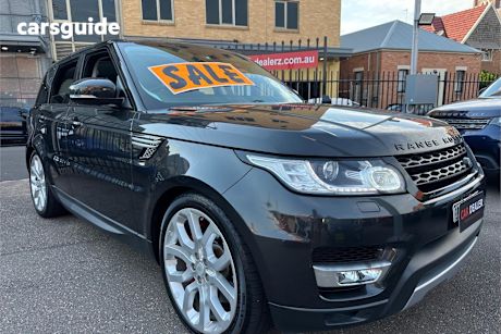 Grey 2014 Land Rover Range Rover Sport Wagon 3.0 Sdv6 Autobiography