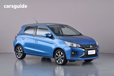 Blue 2020 Mitsubishi Mirage Hatchback Ls