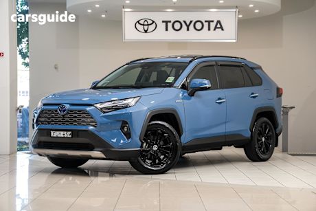 Blue 2024 Toyota RAV4 SUV CRUISER F