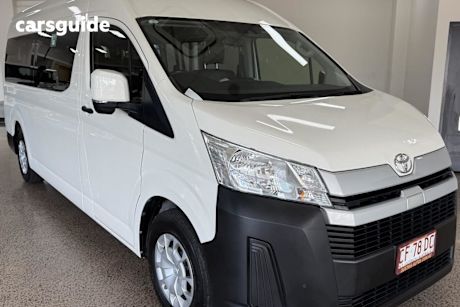White 2020 Toyota HiAce OtherCar COMMUTER R