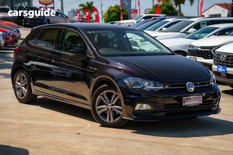 Black 2018 Volkswagen Polo Hatchback 85 Tsi Comfortline