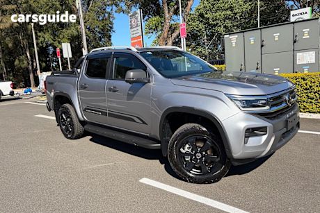 Silver 2024 Volkswagen Amarok Ute Tray TDI600 PANAMERICANA 4X4