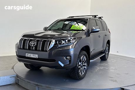 Grey 2022 Toyota Landcruiser Prado SUV VX 4X4