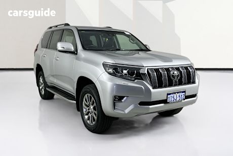 Silver 2020 Toyota Landcruiser Prado Wagon Vx