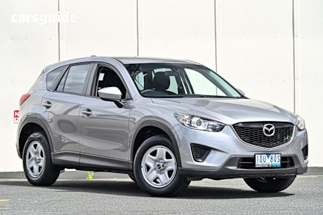Silver 2014 Mazda CX-5 SUV MAXX F