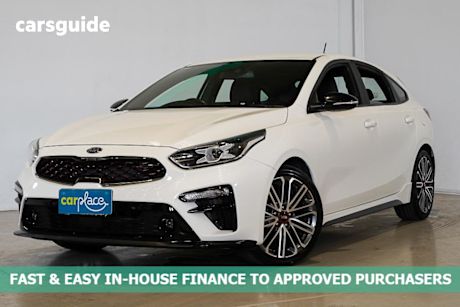 White 2019 Kia Cerato Hatchback Gt Safety Pack