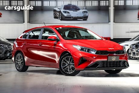 Red 2022 Kia Cerato Hatch SPORT F