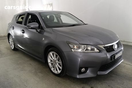 Grey 2012 Lexus CT200H Hatchback Prestige